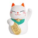 Helio Ferretti White Lucky Cat Money Box