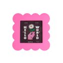 Helio Ferretti Petal Photo Frame 10x10cm - Pink
