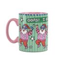 Hello Melody Oops Santa Christmas Mug