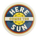 The Beatles Here Comes The Sun Ceramic Coaster