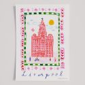 Holly Francesca Liver Building A3 Print