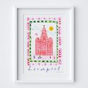 Holly Francesca Liver Building A3 Print