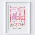 Holly Francesca Liverpool Landmarks A3 Print