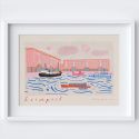 Holly Francesca Royal Albert Dock A3 Print