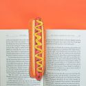Humdrum Paper Hot Dog Bookmark 