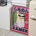 Ramen Cat A3 Print