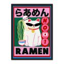Ramen Cat A3 Print