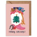 Howdy Holidays Christmas Card