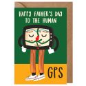 Human GPS Father's Day Card