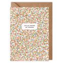Love You Hundreds and Thousands Valentines Card