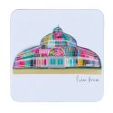 I Drew This Palm House Coaster