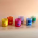 Hot Stuff Colour Candle - Burnt Vanilla