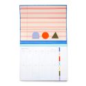 Kikkerland Magnetic Weekly Desk Planner
