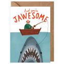 Jawesome Jaws Father's Day Card