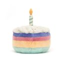 Jellycat Amuseables Rainbow Birthday Cake Medium