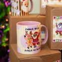 Hello Melody Jingle Bells Christmas Mug