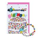 Jolly Awesome Friendship Bracelet Card - Happy Birthday Cake