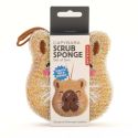 Kikkerland Set of 2 Scrub Sponges - Capybara