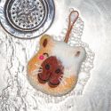 Kikkerland Set of 2 Scrub Sponges - Capybara