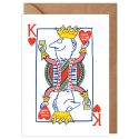 King of Our Hearts Father's Day Card