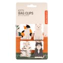 Kikkerland Kitty Bag Clips
