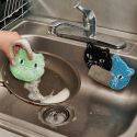 Kikkerland Set of 3 Scrub Sponges - Cat 