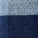 Klippan Block Lambswool Throw, Blue
