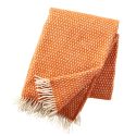 Klippan Knut Lambswool Throw, Orange