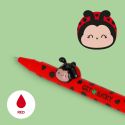 Legami Lovely Friends Gel Pen Ladybug (Red)