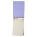 Large Twin Wire Notepad - Stripes