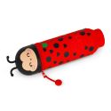 Legami Silicone Zip Pencil Case Ladybug