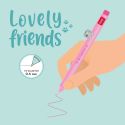 Legami Lovely Friends Gel Pen Kitty (Pink)