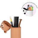 Legami Silicone Zip Pencil Case Teddy Bear