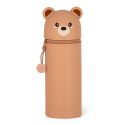 Legami Silicone Zip Pencil Case Teddy Bear