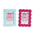 Helio Ferretti Petal Photo Frame 10x15cm - Magenta