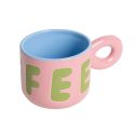 Helio Ferretti Light Pink Chunky Coffee Mug