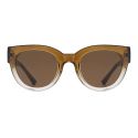 A Kjaerbede Lilly Sunglasses - Smoke Champagne