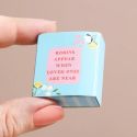 Lisa Angel Tiny Matchbox - Ceramic Robin