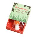 Lisa Angel Tiny Matchbox - Ceramic Mushroom