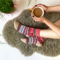 Moomin Little My Fair Isle Socks
