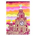 Liverpool Liver Building A3 Print