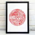 Liverpool Football A3 Print