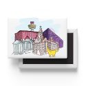 Moo & Snip Liverpool Skyline Fridge Magnet