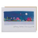 Liverpool Skyline Christmas Card