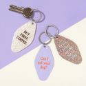Can I pet your dog? Retro Keyring