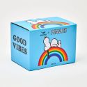Snoopy Mug - Good Vibes Rainbow
