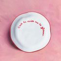 MAEGEN Statement Plate -  C'est la Cerise Sur le Gateau