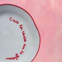 MAEGEN Statement Plate -  C'est la Cerise Sur le Gateau