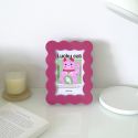 Helio Ferretti Petal Photo Frame 10x15cm - Magenta