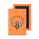 Manchester Bee Orange Fridge Magnet